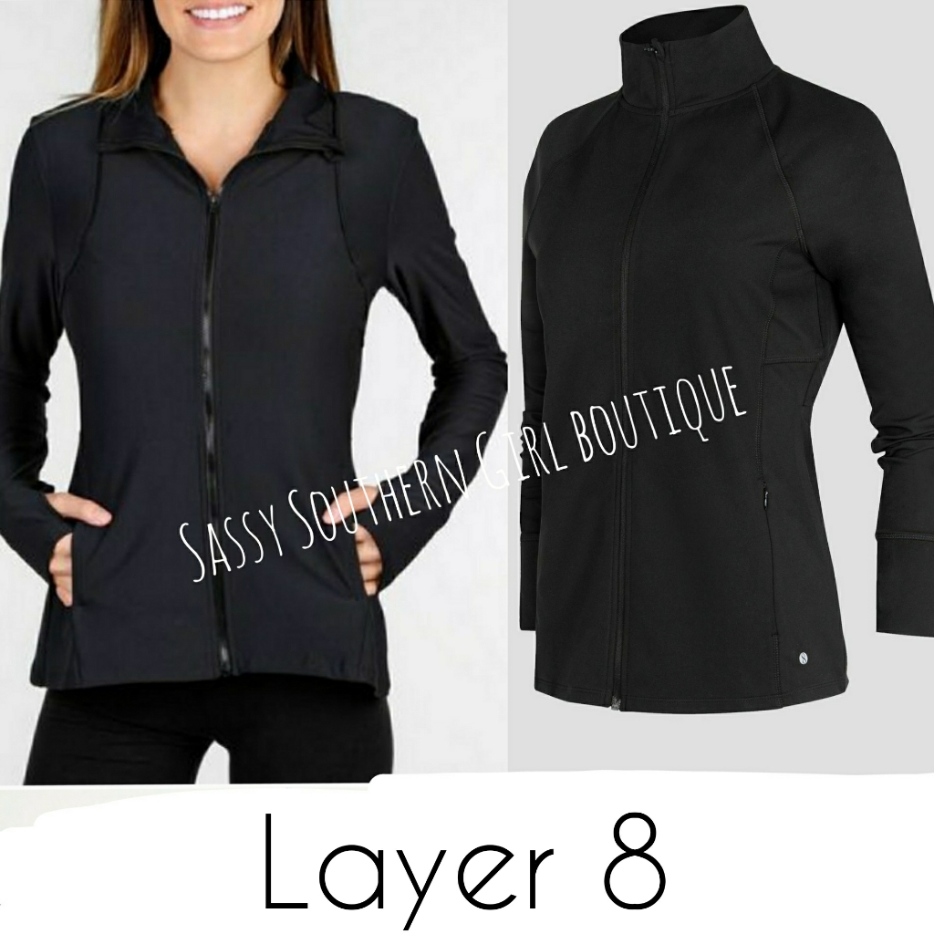 Black Layer 8 Studio Jacket
